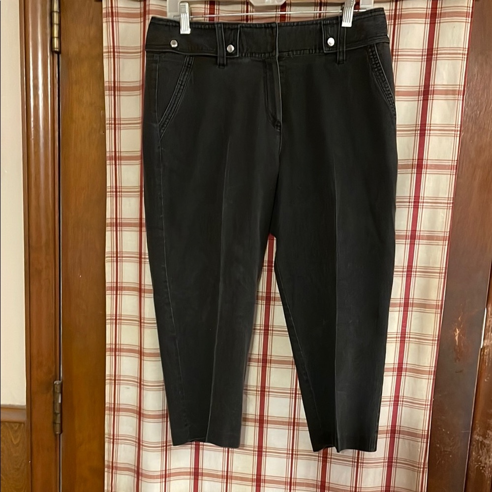 Larry Levine Black Capris